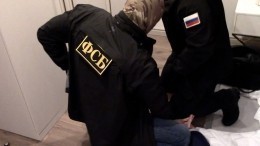 Появились кадры с места задержания экстремистов, готовивших теракт в Крыму