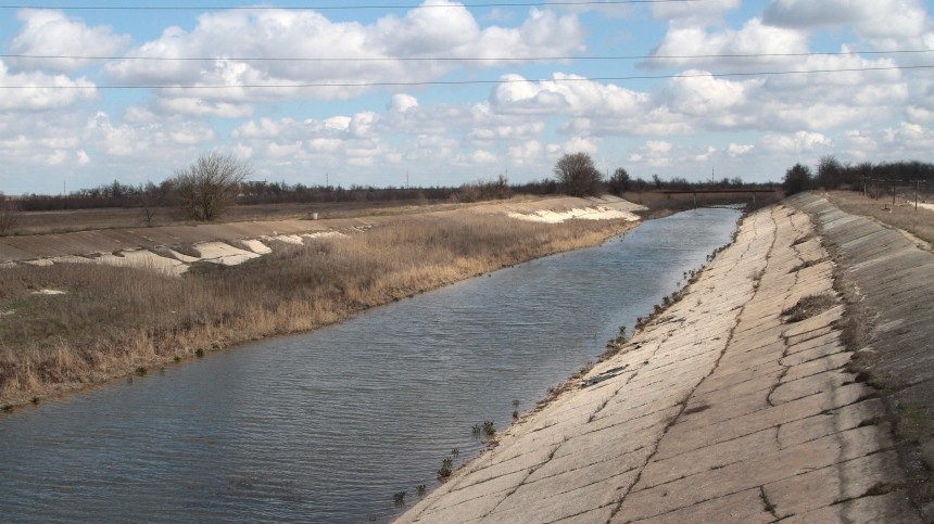 Перекрытый Киевом Северо-Крымский канал подготовят к приему воды из Днепра