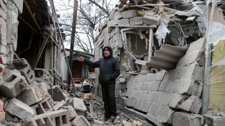 Фото бомбежек донбасса