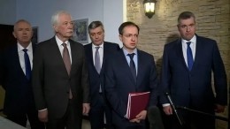 Мединский: РФ надеется на решение вопросов признания Крыма, ДНР и ЛНР