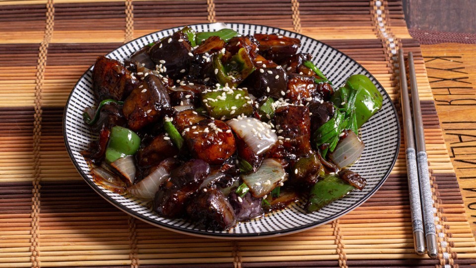 Баклажаны по-китайски — пошаговый рецепт с фото