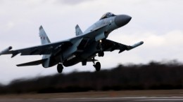 Минобороны показало видео боевого применения Су-35 в операции по защите Донбасса