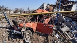 Уничтожение укреплений ВСУ в Марьинке показали танкисты и минометчики