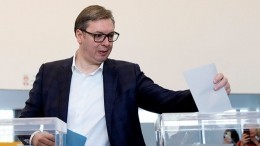 Вучич заявил о победе на выборах президента Сербии и намерении дружить с Россией