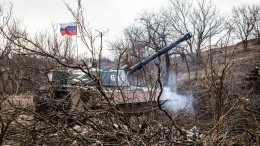 Националисты обстреляли освобожденную Попасную запрещенными ООН фугасными минами