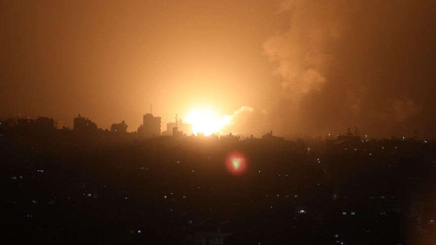 Израильские ВВС нанесли удары по целям в секторе Газа
