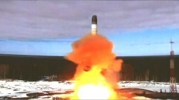 Межконтинентальная ракета «Сармат» успешно запущена с космодрома «Плесецк»
