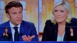 Схватка за власть: Макрон и Ле Пен схлестнулись на телевизионных дебатах