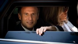 По данным exit poll, Макрон лидирует на выборах президента Франции