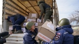 В ЛНР доставили десять тонн гуманитарной помощи
