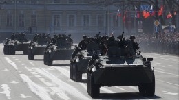 В Петербурге прошла репетиция Парада Победы