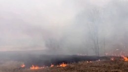 Тела двух детей обнаружены в ходе тушения горящего села в Красноярском крае