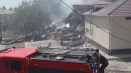 До основания: последствия взрыва в аптеке у роддома в Казахстане