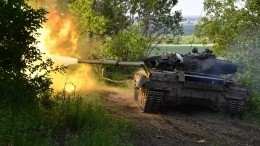 Опубликованы кадры перестрелки танков ЛНР и артиллерии ВСУ у Северодонецка