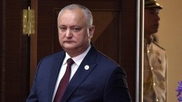 Додон заявил о подготовке военного присоединения Молдавии к Румынии