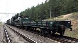 Сибирская крепость на колесах: бронепоезд «Енисей» прибыл на помощь Донбассу