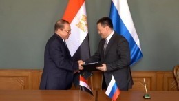 Игорь Краснов подписал программу сотрудничества с генпрокурором Египта на два года