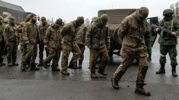 Группа украинских военных сдалась в плен бойцам ЛНР в поселке Врубовка
