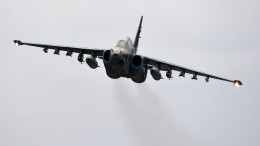 Появились первые фотографии с места крушения самолета Су-25 в Ростовской области