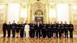 Честь и доблесть: как прошла встреча Путина с выпускниками военных вузов