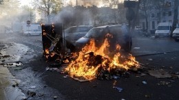 Двое детей погибли в горящем после ДТП автомобиле под Петербургом