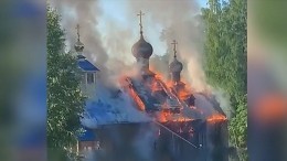 Задержан подозреваемый в поджоге православной церкви в Санкт-Петербурге