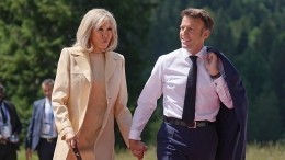 Жена Макрона на полях саммита G7 устроила встречу с супругой Шольца — и проиграла ей по стилю