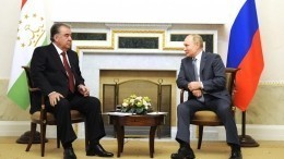 Путин назвал отношения России и Таджикистана очень глубокими и доверительными