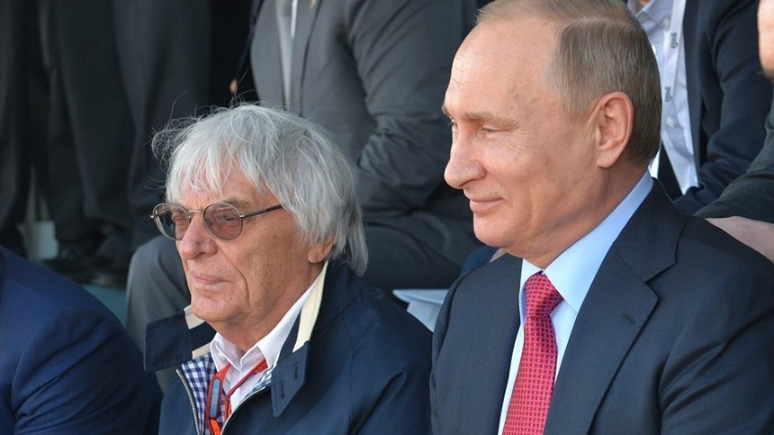 Экс-глава «Формулы-1» Берни Экклстоун о Путине: «Готов принять пулю за него»