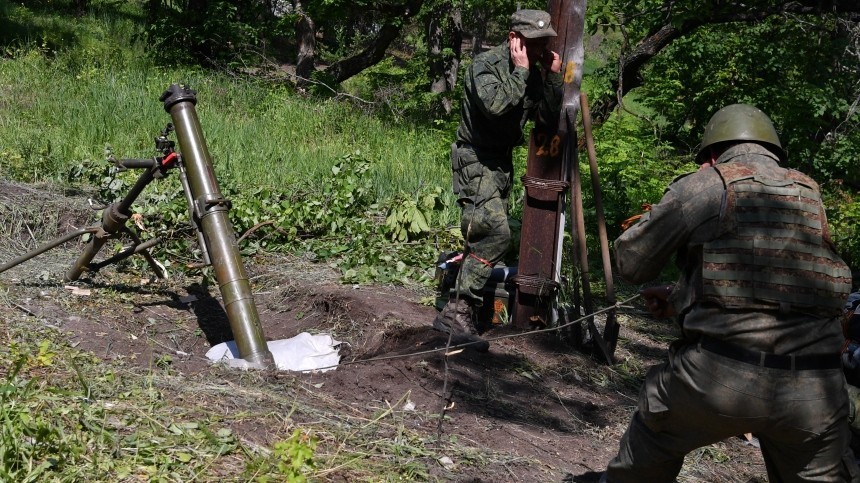 Спецназ РФ уничтожает диверсантов Украины бесшумными минометами