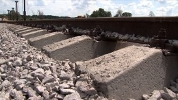 Российские военные возвели железнодорожный мост в разрушенном нацистами регионе