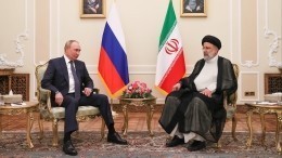 В Тегеране началась встреча Владимира Путина и Ибрахима Раиси