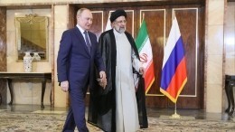 Путин: отношения России с Ираном развиваются хорошими темпами