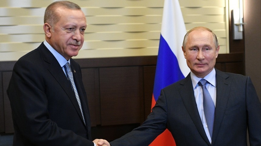 Путин начал переговоры с Эрдоганом в Тегеране