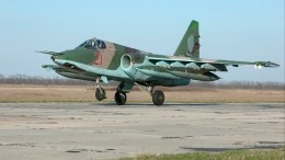 Кадры из кабины пилота: российские Су-25 уничтожили бронетехнику ВСУ