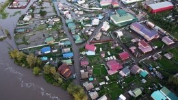 Люди возвращаются домой: паводок на реке Чита в Забайкалье сходит