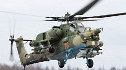 Четко и слаженно: как работают вертолеты Ми-28 по позициям ВСУ на Украине