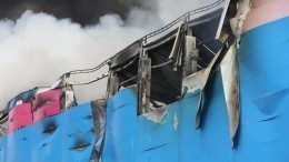 Ущерб от пожара на складе Ozon в Подмосковье оценили более чем в 10 млрд рублей