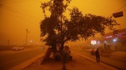 Марсианские хроники: мощная пыльная буря накрыла Саудовскую Аравию