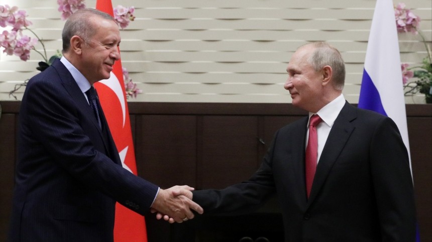 В Сочи началась встреча Владимира Путина и Реджепа Тайипа Эрдогана