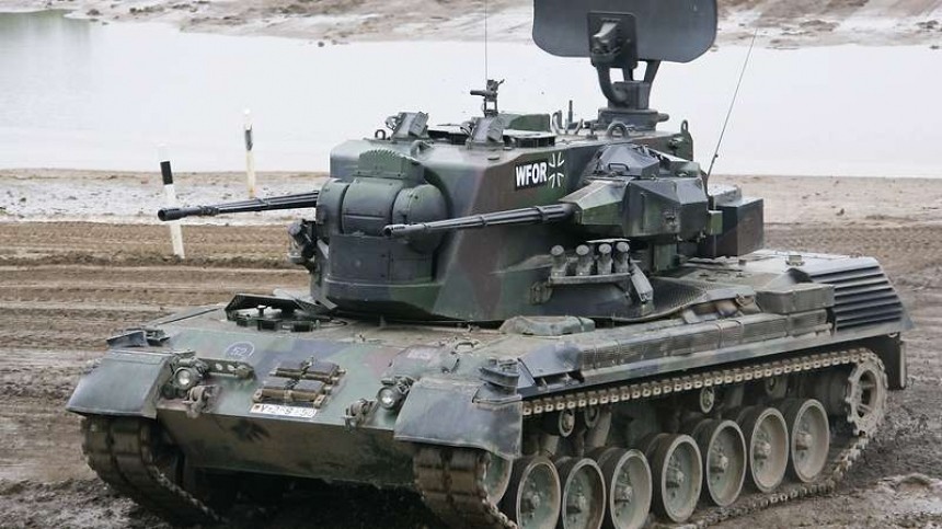 Минобороны России заявило об уничтожении немецкой ЗСУ Gepard в Новопавловке