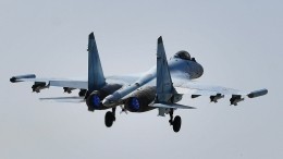 Минобороны показало кадры работы Су-35 по инфраструктуре ВСУ