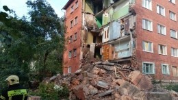 Чиновники обвинили жильцов в трещинах на частично обрушившемся доме в Омске