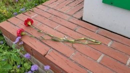 «Шок ужасный»: к месту гибели Дарьи Дугиной в Подмосковье несут цветы