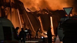 Крупный пожар в Мытищах мог произойти из-за куривших на крыше строителей
