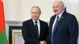 Путин тепло поздравил Лукашенко с днем рождения