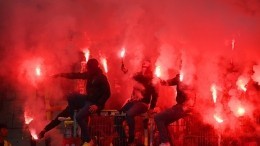 Футбольные фанаты устроили массовую драку перед матчем «Ниццы» и «Кельна»