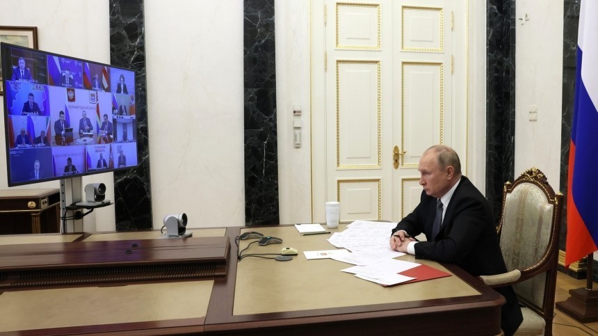 Путин проведет оперативное совещание с членами Совбеза