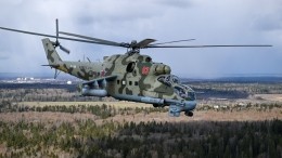 МО РФ показало, как экипажи вертолетов Ми-35 остановили прорыв ВСУ под Изюмом