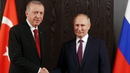 Эрдоган заявил о стремлении Путина как можно скорее завершить кризис на Украине